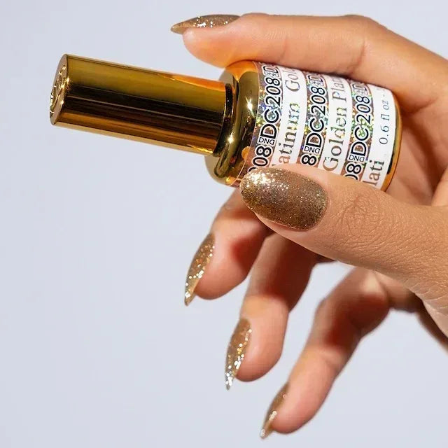DND DC Platinum Gel - #208 Golden - TTT Nails Supply