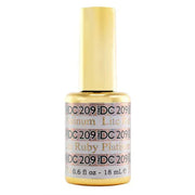 DND DC Platinum Gel - #209 Lite Ruby - TTT Nails Supply