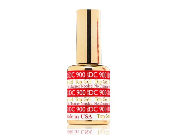 DND DC Gel Top Coat 0.5oz - #900 Non-Cleanse - TTT Nails Supply