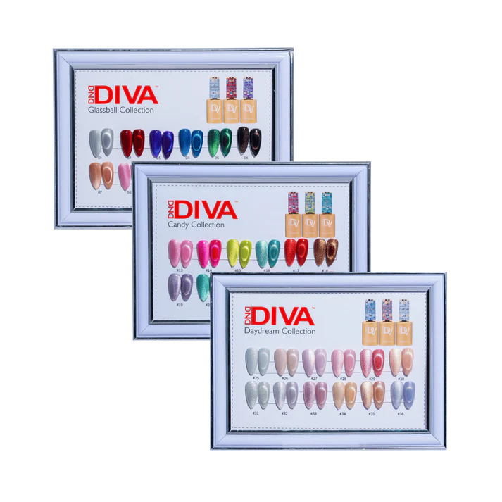 DIVA 9D Cat Eye Collection - Set of 36 Colors + Free Display & Magnetic