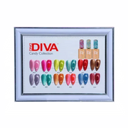DIVA 9D Cat Eye Collection - Set of 36 Colors + Free Display & Magnetic - TTT Nails Supply