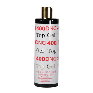 DND Daisy Soak Off Gel Polish Top Coat & Base Coat Refill size 16oz (500ml)