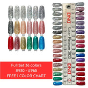 DND Swatch #15 - Super Platinum Collection 36 colors (#930 - #965) - TTT Nails Supply