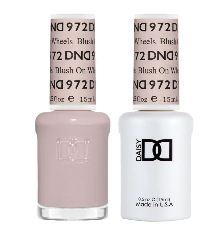 DND Duo Matching Color - #972 Blush on Wheels