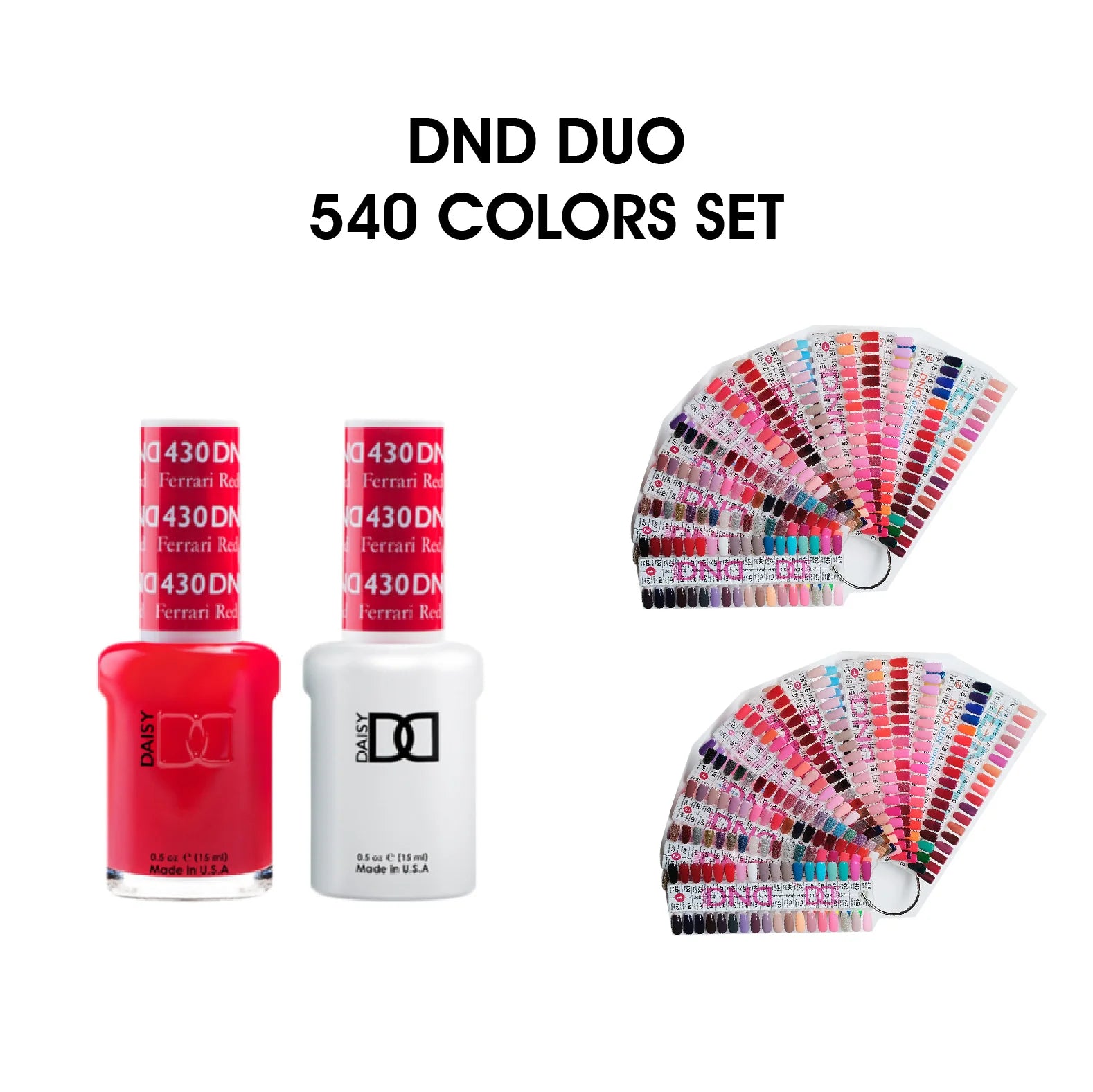 DND Duo Matching - Full set 540 colors + Free 2 sets Color Chart