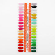 DND HEMA & TPO Free - Swatch #07 - Island Gal Collection, 36 colors (#219 to #257) + Free Sample