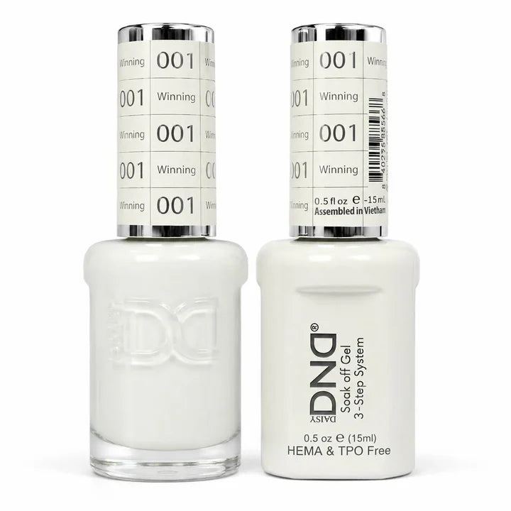 DND HEMA & TPO Free Duo Gel Matching - #001 Winning