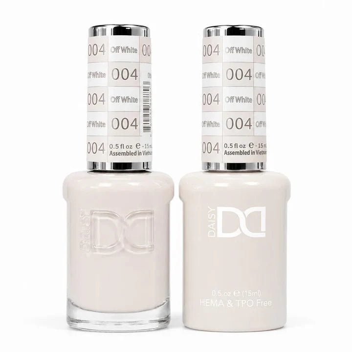 DND HEMA & TPO Free Duo Gel Matching - #004 Off White