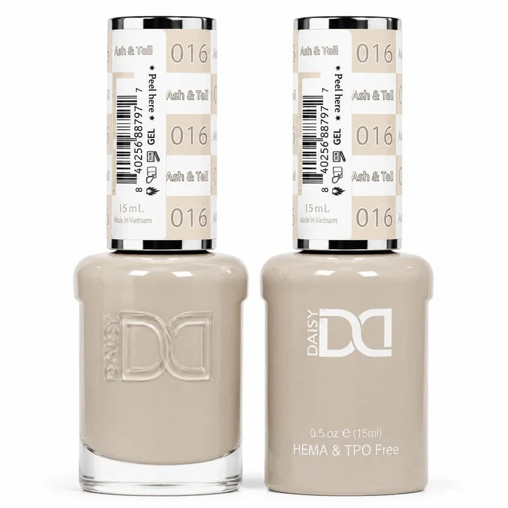 DND HEMA & TPO Free Duo Gel Matching - #016 Ash Tell