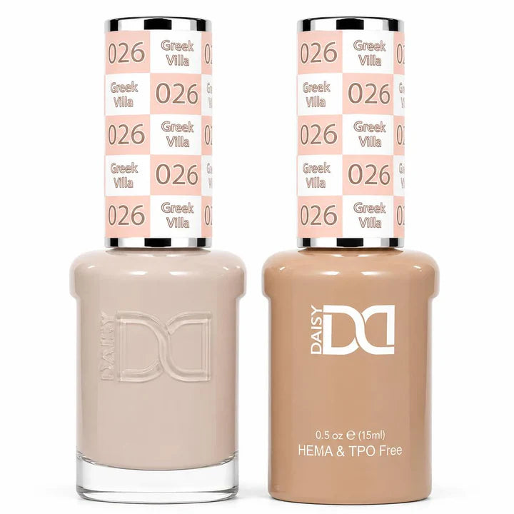 DND HEMA & TPO Free Duo Gel Matching - #026 Greek Villa