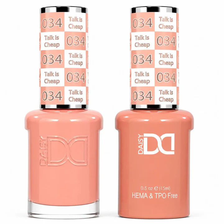 DND HEMA & TPO Free Duo Gel Matching - #034 Talk Is Cheap