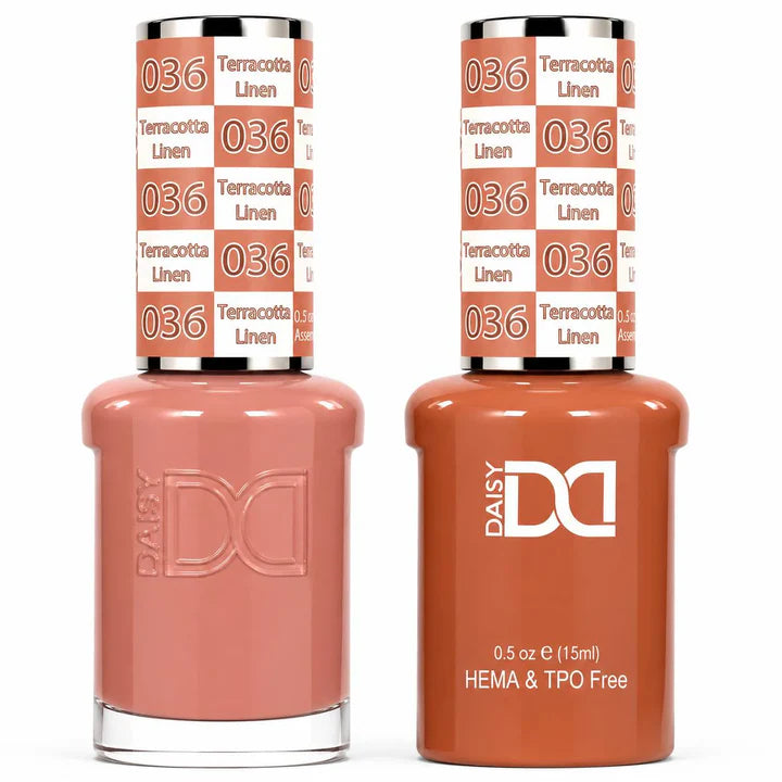 DND HEMA & TPO Free Duo Gel Matching - #036 Terracotta Linen