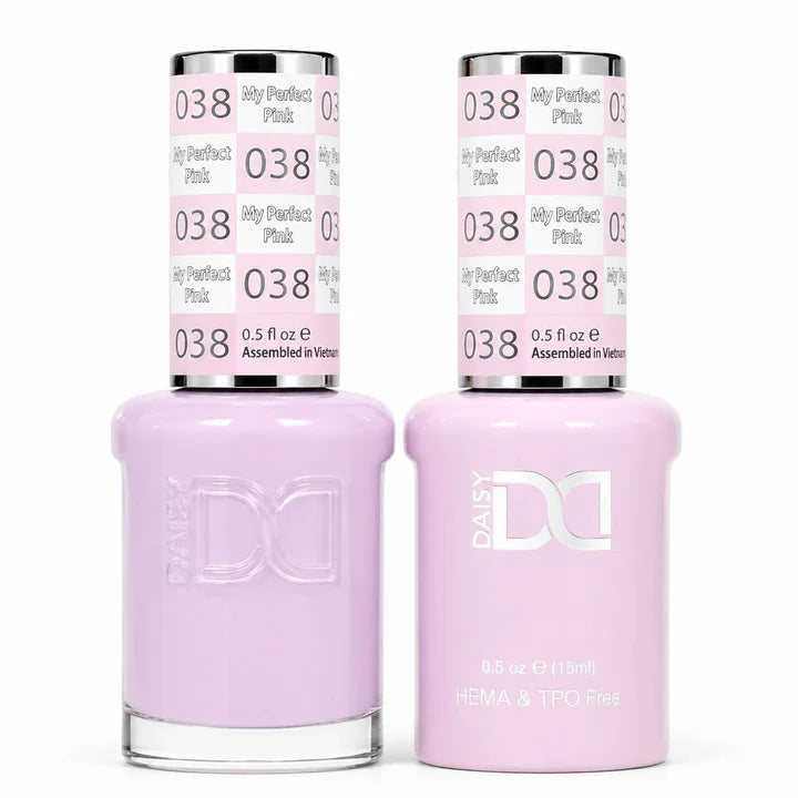 DND HEMA & TPO Free Duo Gel Matching - #038 My Perfect Pink