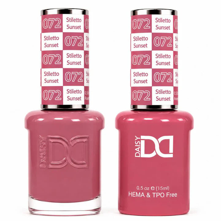 DND HEMA & TPO Free Duo Gel Matching - #072 Stiletto Sunset