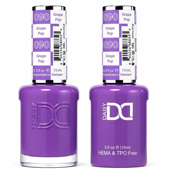 DND HEMA & TPO Free Duo Gel Matching - #090 Grape Pop