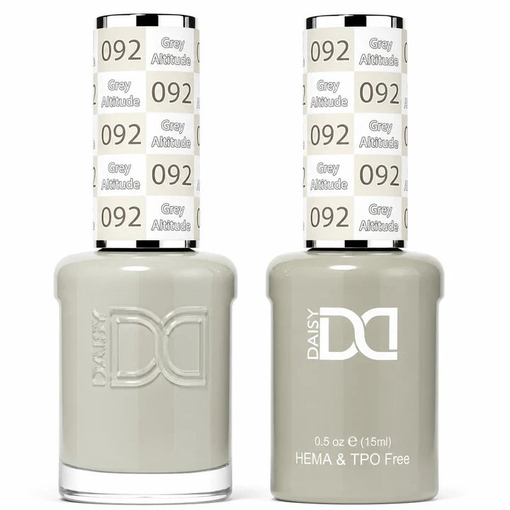 DND HEMA & TPO Free Duo Gel Matching - #092 Grey Altitude