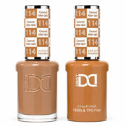 DND HEMA & TPO Free Duo Gel Matching - #114 Caramel Afterdark