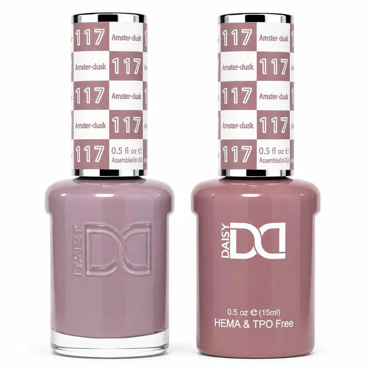 DND HEMA & TPO Free Duo Gel Matching - #117 Amster Dusk