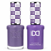 DND HEMA & TPO Free Duo Gel Matching - #118 Bathe In Silk Iris