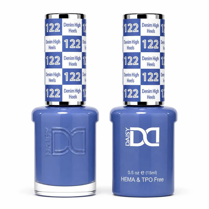 DND HEMA & TPO Free Duo Gel Matching - #122 Denim High Heels