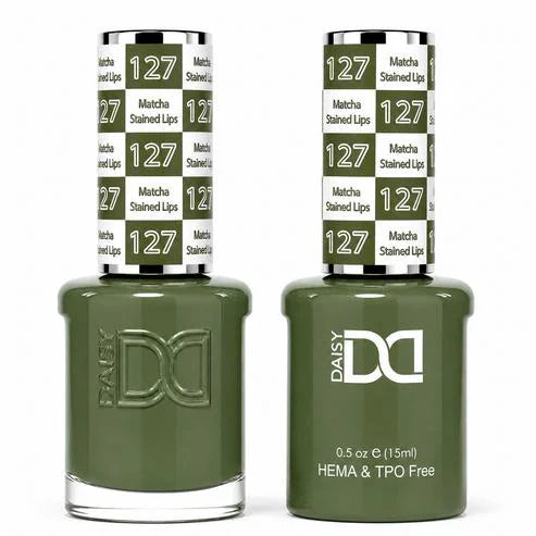 DND HEMA & TPO Free Duo Gel Matching - #127 Matcha Stained Lips