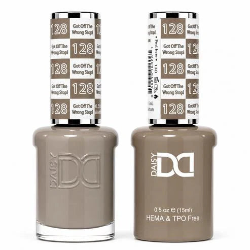 DND HEMA & TPO Free Duo Gel Matching - #128 Got Off The Wrong Stop