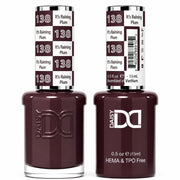 DND HEMA & TPO Free Duo Gel Matching - #138 It’s Raining Plum