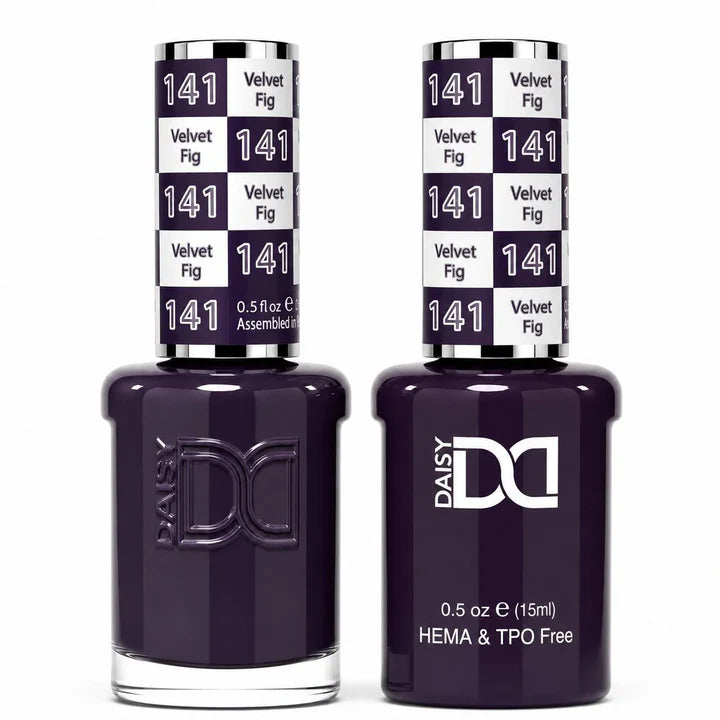 DND HEMA & TPO Free Duo Gel Matching - #141 Velvet Fig