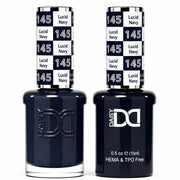 DND HEMA & TPO Free Duo Gel Matching - #145 Lucid Navy