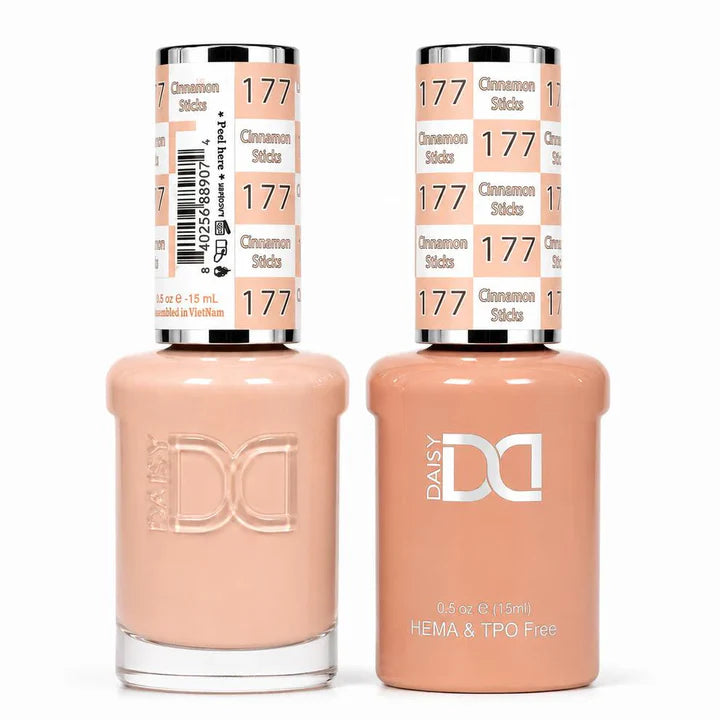 DND HEMA & TPO Free Duo Gel Matching - #177 Cinnamon Sticks