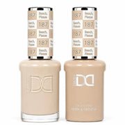 DND HEMA & TPO Free Duo Gel Matching - #187 Beach, Please