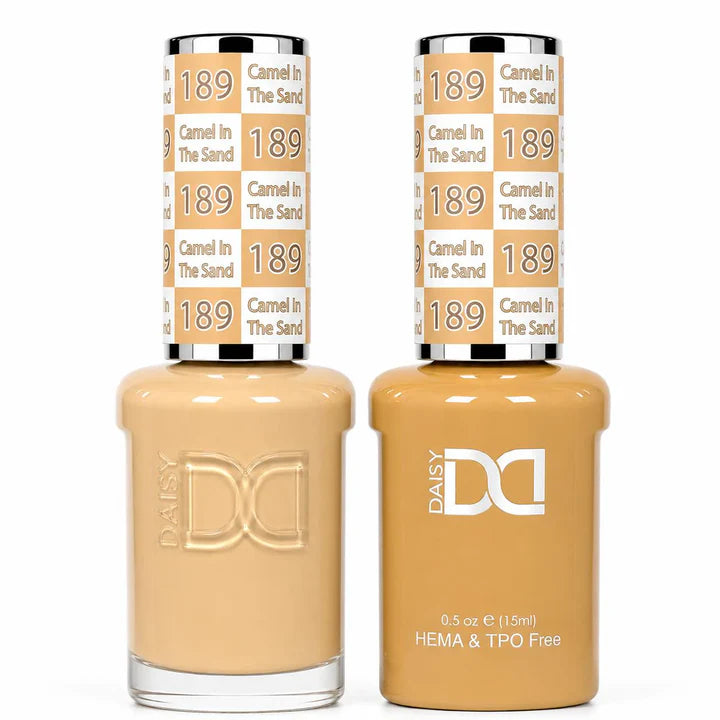 DND HEMA & TPO Free Duo Gel Matching - #189 Camel In The Sand
