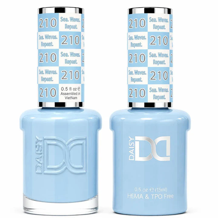 DND HEMA & TPO Free Duo Gel Matching - #210 Sea. Waves. Repeat