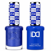DND HEMA & TPO Free Duo Gel Matching - #214 Oh Buoy, My Azul!