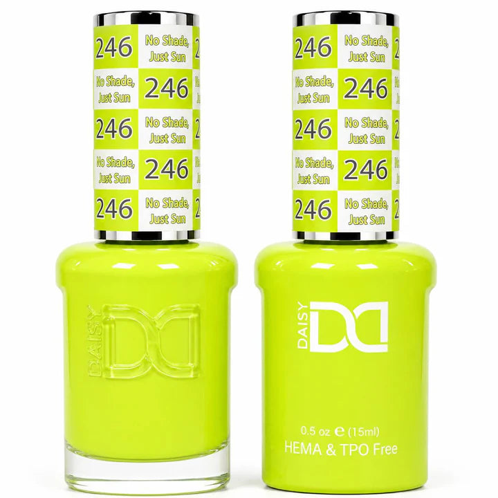 DND HEMA & TPO Free Duo Gel Matching - #246 No Shape, Just Sun