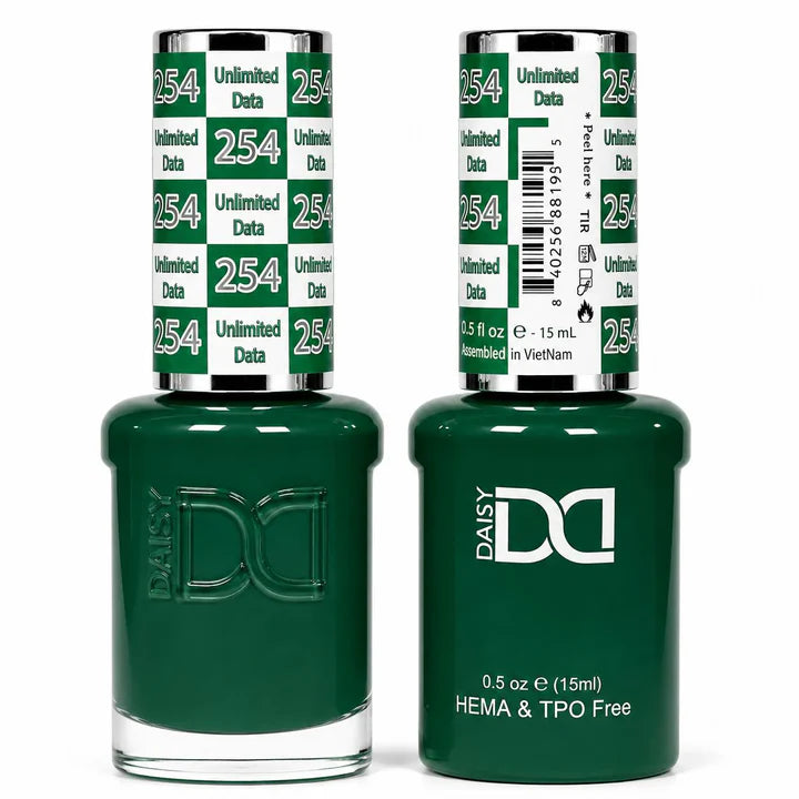DND HEMA & TPO Free Duo Gel Matching - #254 Unlimited Data