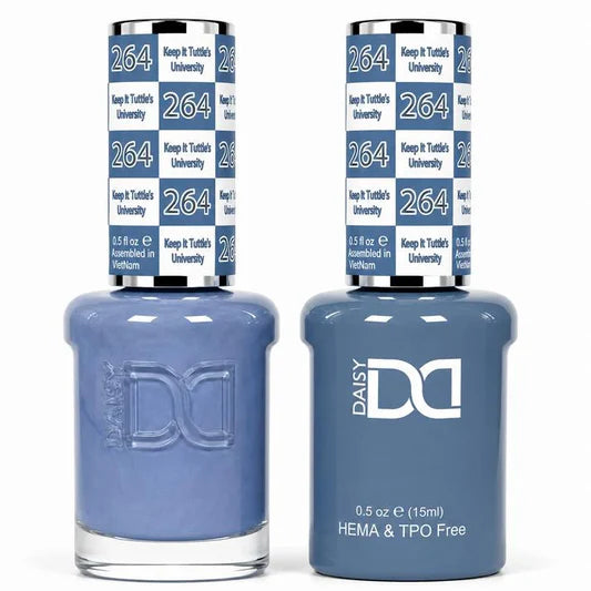 DND HEMA & TPO Free Duo Gel Matching - #264 Keep It Tufts University