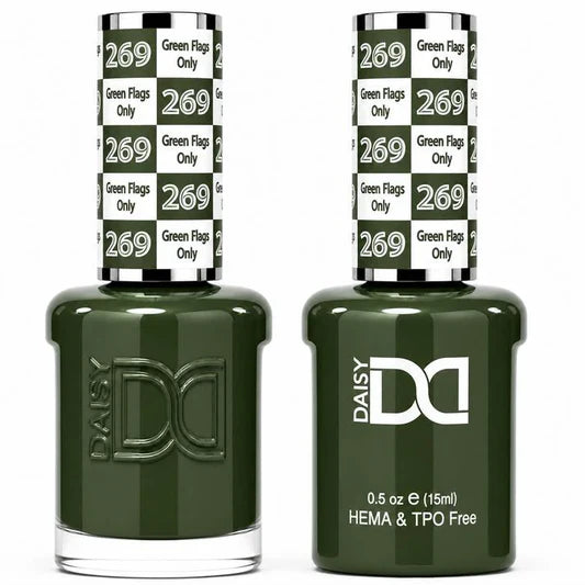 DND HEMA & TPO Free Duo Gel Matching - #269 Green Flags Only