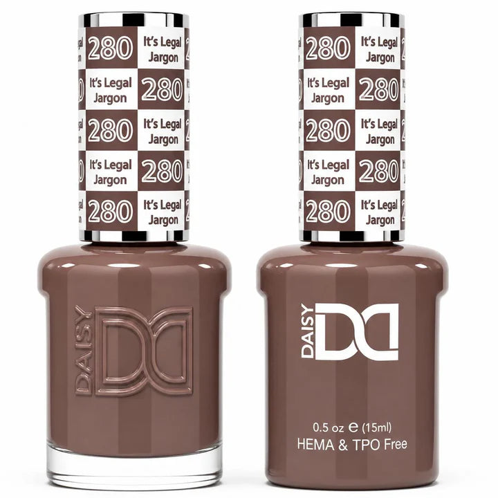 DND HEMA & TPO Free Duo Gel Matching - #280 It’s Legal Jargon