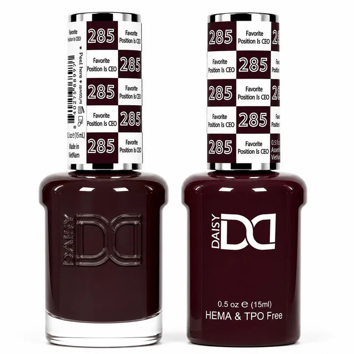 DND HEMA & TPO Free Duo Gel Matching - #285 Favorite Position