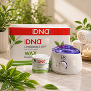DND Liposoluble Soft, Depilatory Wax - Green Tea (Case 24 jar) + Gift: JAS Wax Warmer (Single)