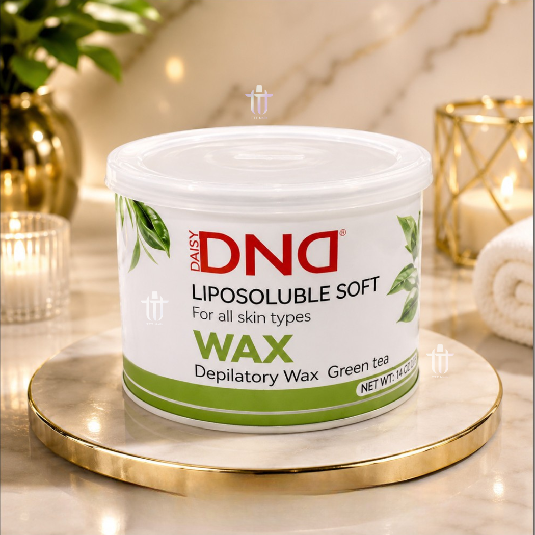 DND Liposoluble Soft, Depilatory Wax - Green Tea 14oz (396g)