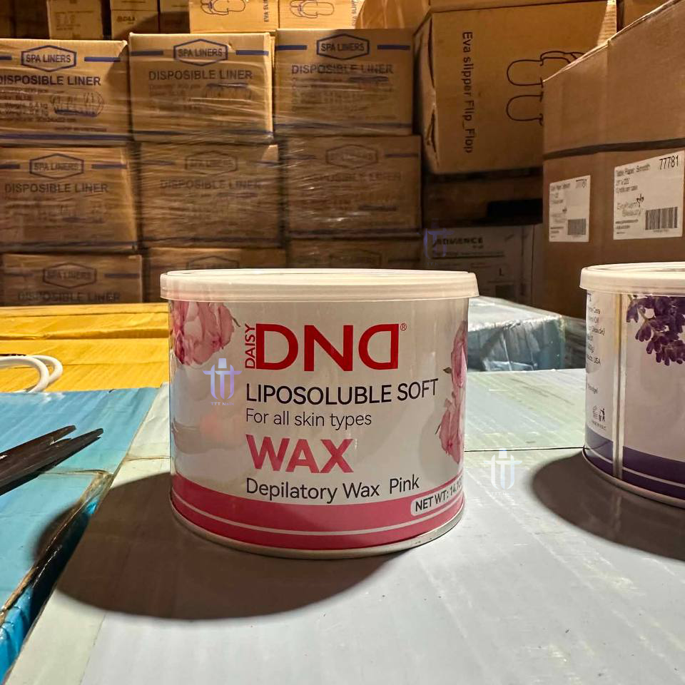 DND Liposoluble Soft, Depilatory Wax - Rose 14oz (396g)