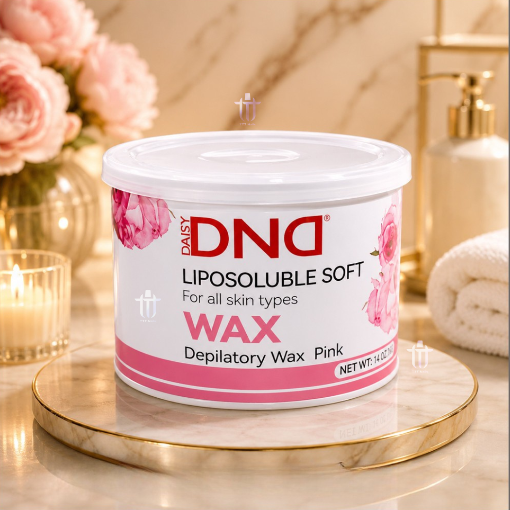 DND Liposoluble Soft, Depilatory Wax - Rose 14oz (396g)