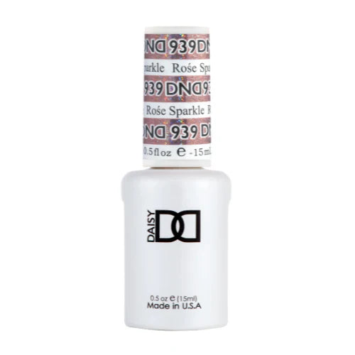 DND Super Platinum Gel - #939 Rose Sparkle