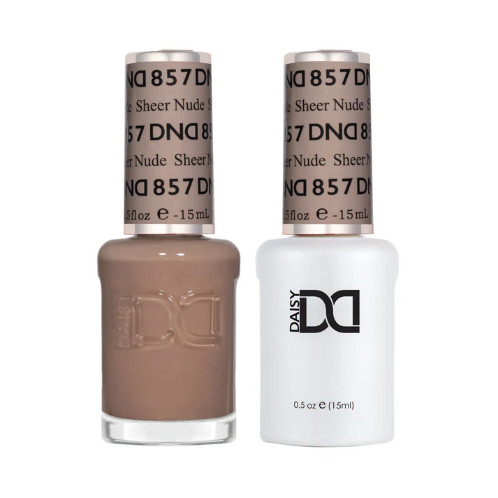DND Duo Matching Color - #857  Sheer Nude