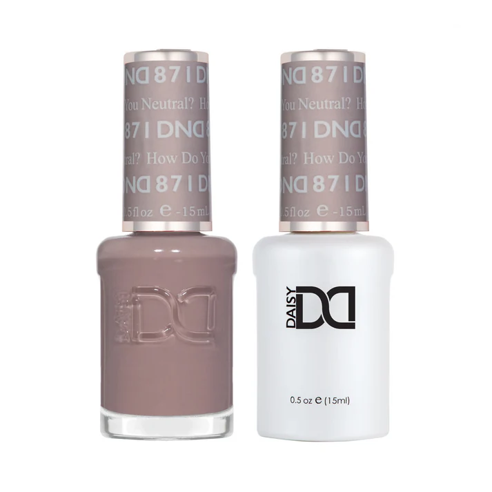 DND Duo Matching Color - #871 How Do U Neutral