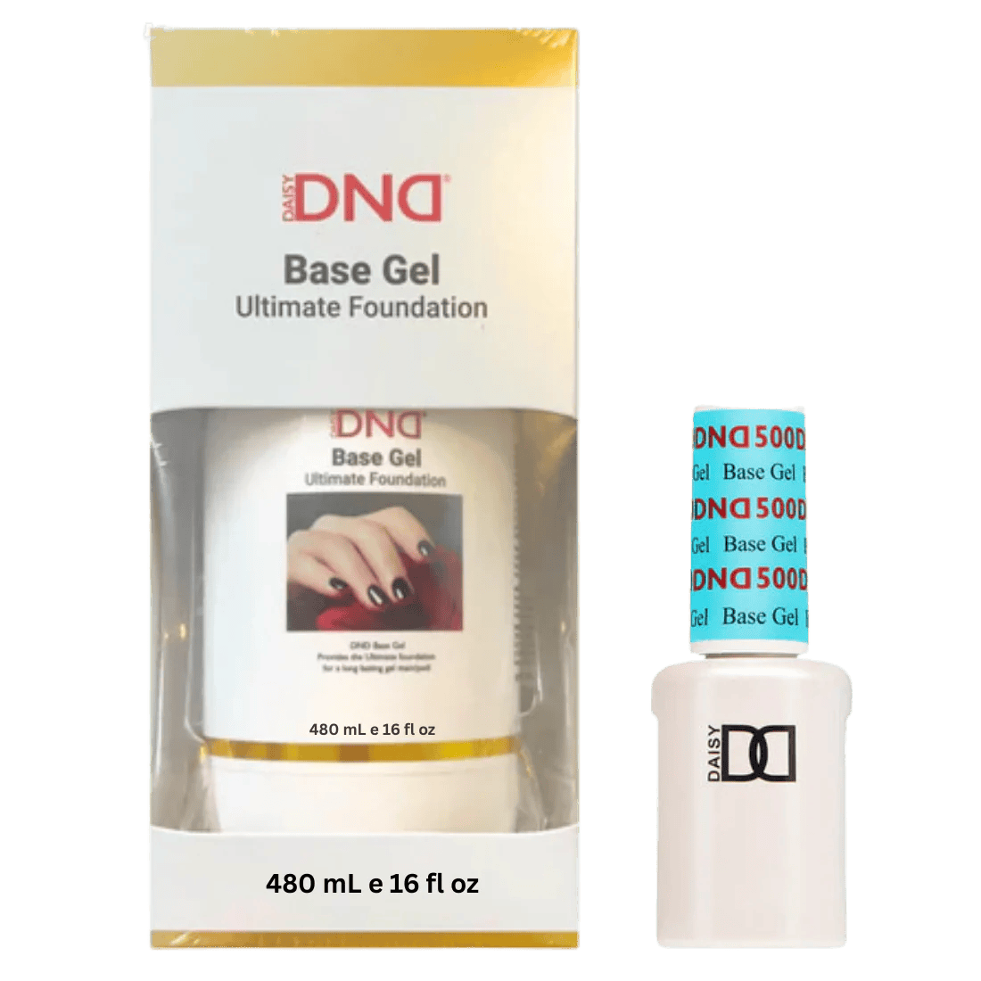 DND Base Gel Ultimate Foundation Refill 16oz (DND #500)