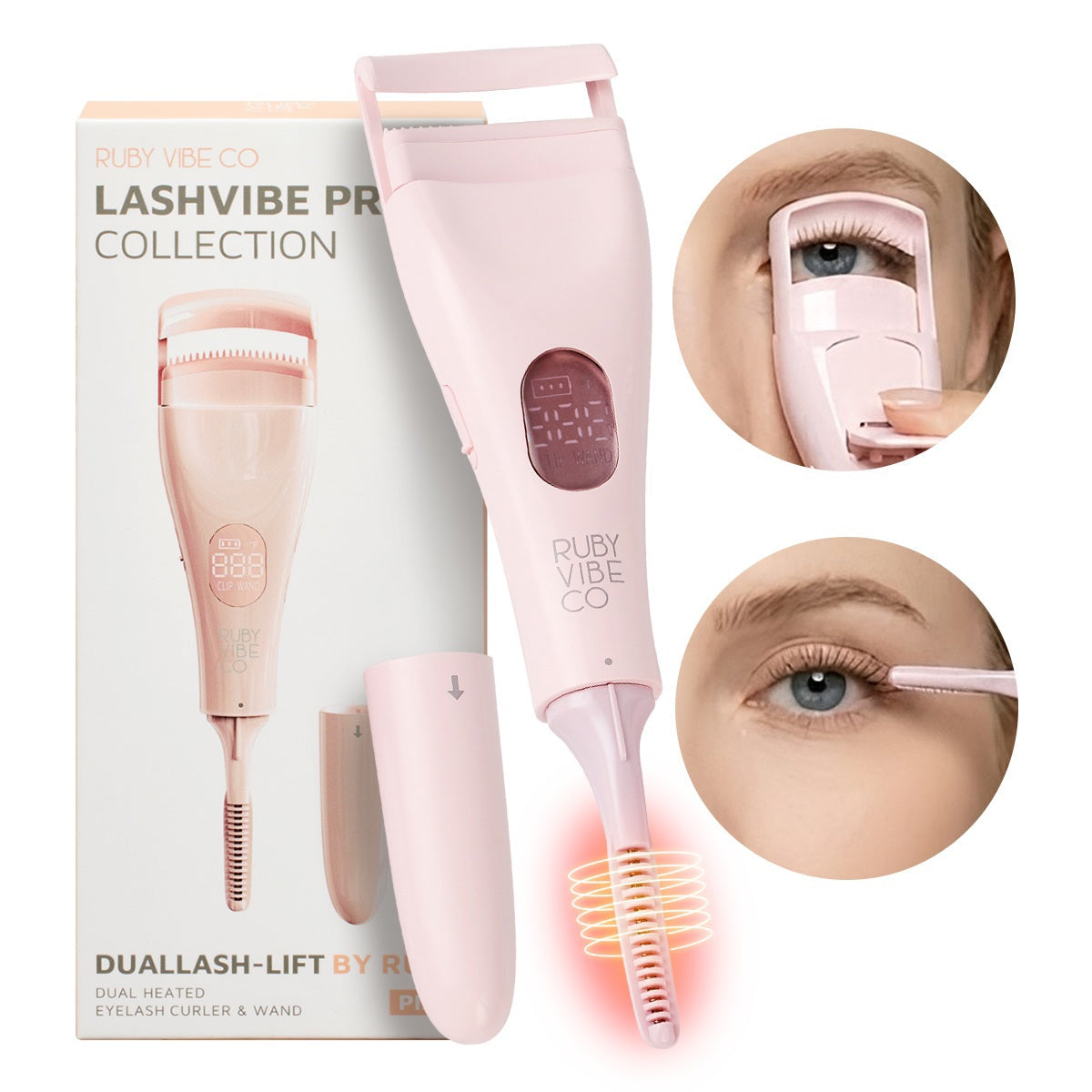 DualLash-Lift, Heated Eyelash Curler by Ruby