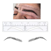 Eyebrow Stencil Disposable - High Arch (10pcs)